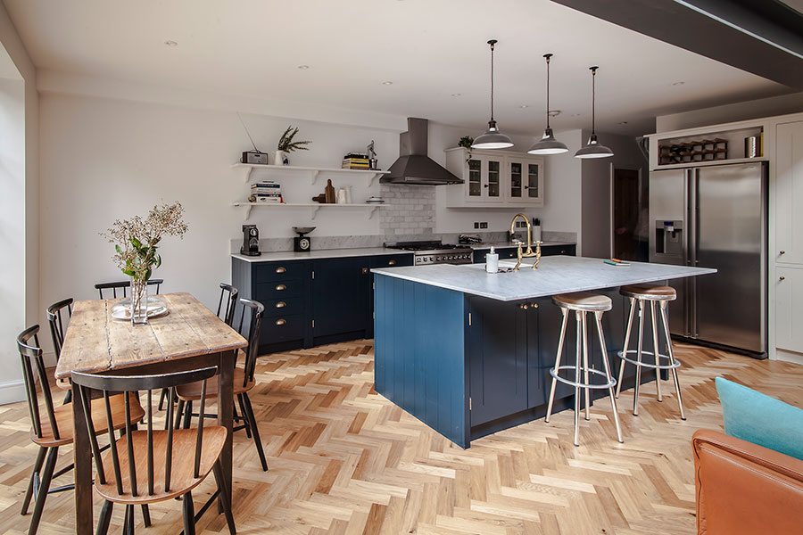 Ten tips for creating an open plan kitchen diner 