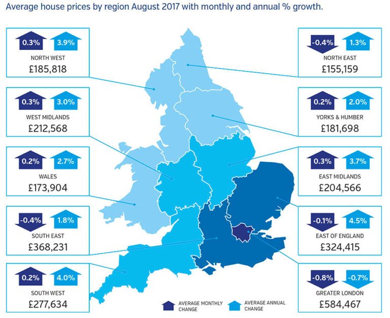 London property prices fall at fastest rate for eight years Property